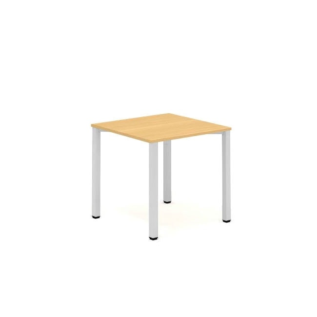 Psací stůl ALFA 200 na kovových nohách 80×80 cm