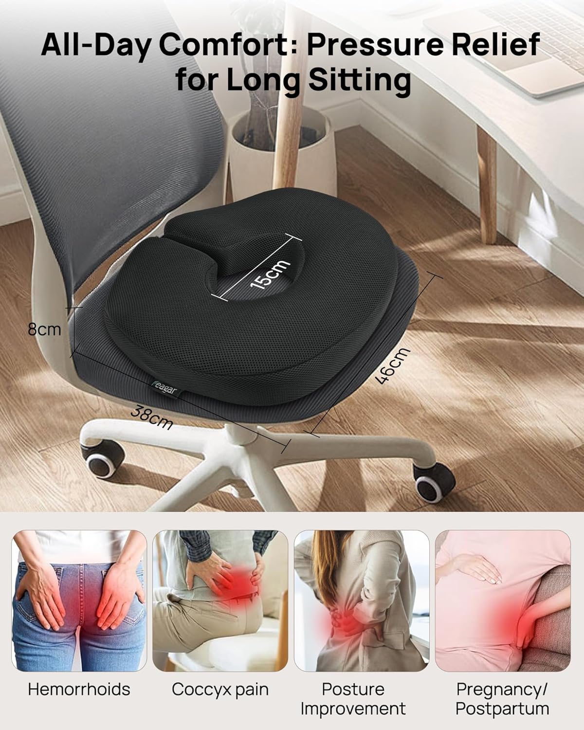 Feagar Hemorrhoid - terapeutický podsedák