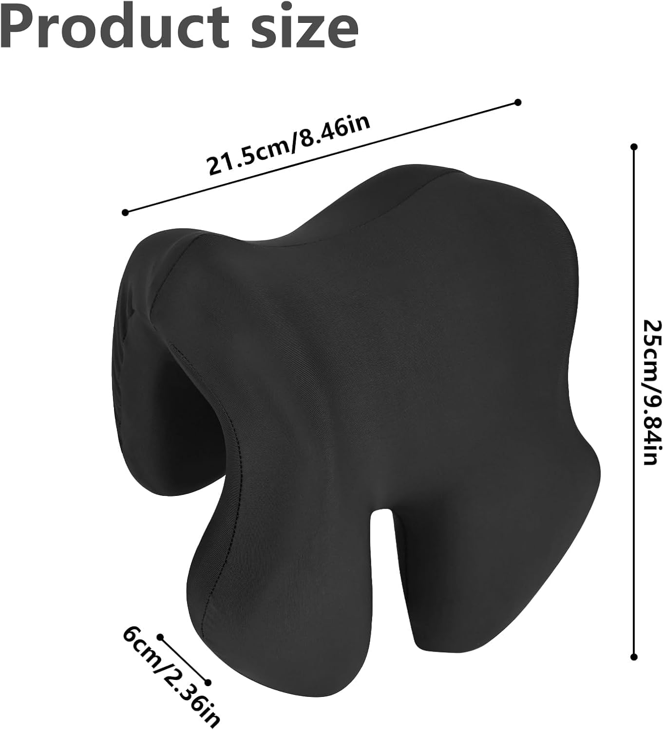 Dema - ergonomická opěrka krku z paměťové pěny na kancelářskou židli