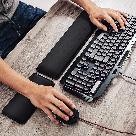 Sidore - sada ergonomických podložek před klávesnici a myš