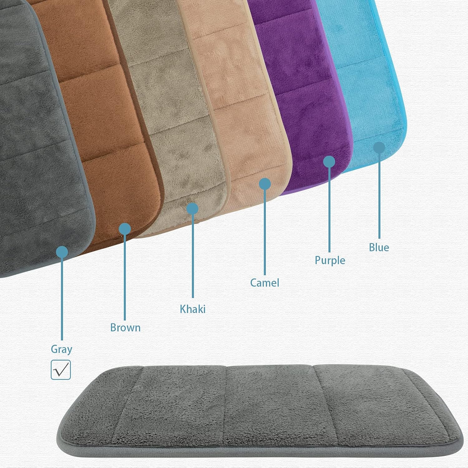 Linya - sada ergonomických podložek pod zápěstí a loket z paměťové pěny