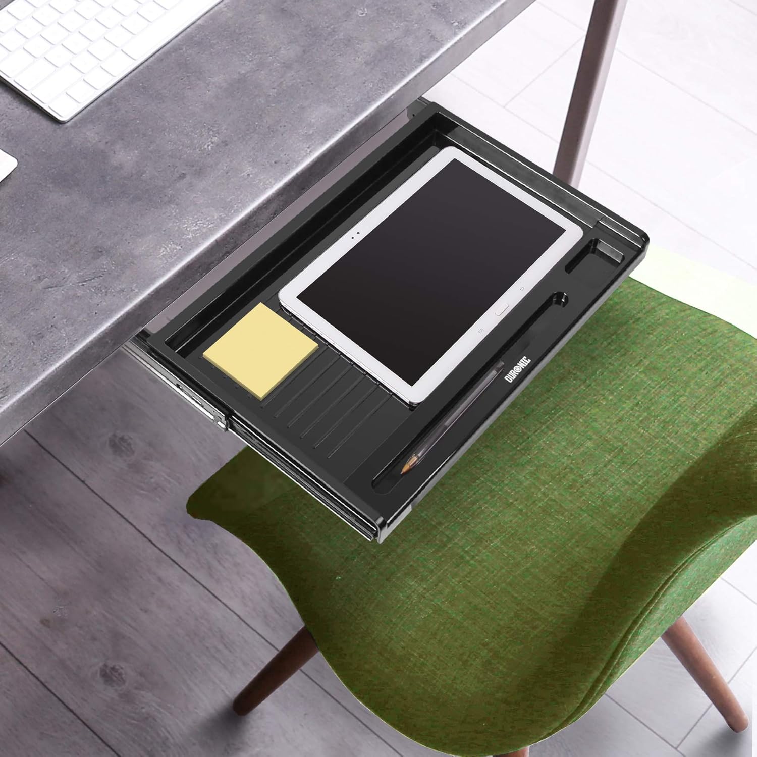 Duronic - výsuvná zásuvka na klávesnici, myš nebo tablet