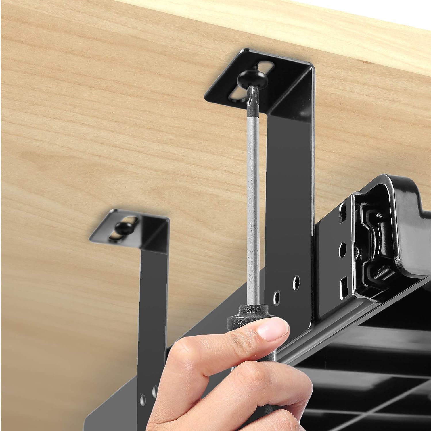 Duronic - výsuvná zásuvka na klávesnici, myš nebo tablet