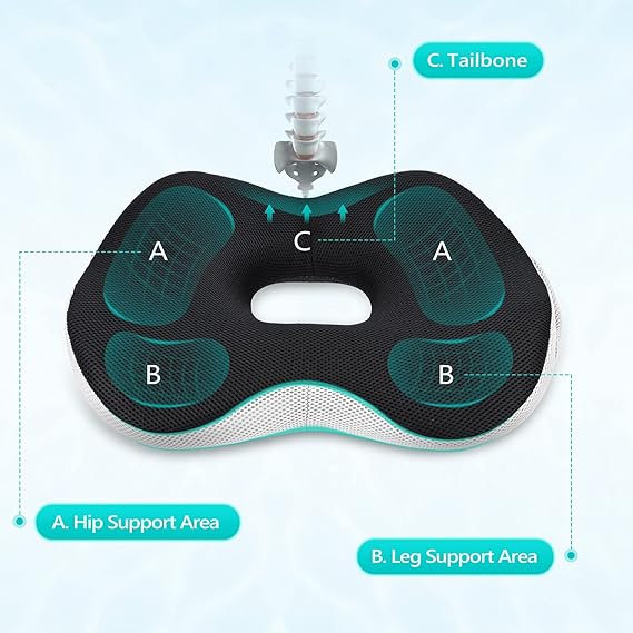 Feagar Donut - terapeutický podsedák z paměťové pěny