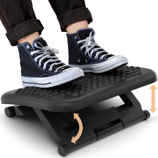 Ergonomická opěrka pod nohy s nastavitelnými výškami