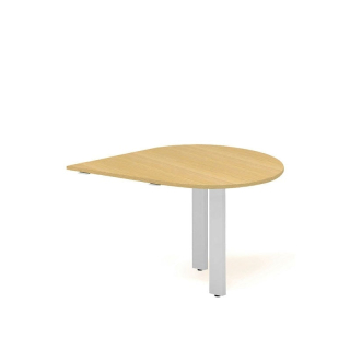 Jednací prvek ALFA 305 Round včetně nohou 120 cm, pravý
