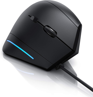 CSL – vertikální ergonomická myš s USB kabelem