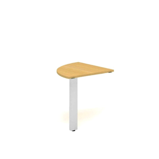 Propojovací prvek ALFA 200 včetně nohy pro stoly široké 80 cm