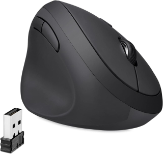 Perixx - ergonomická vertikální myš pro leváky - 3 úrovně DPI (bezdrátová)
